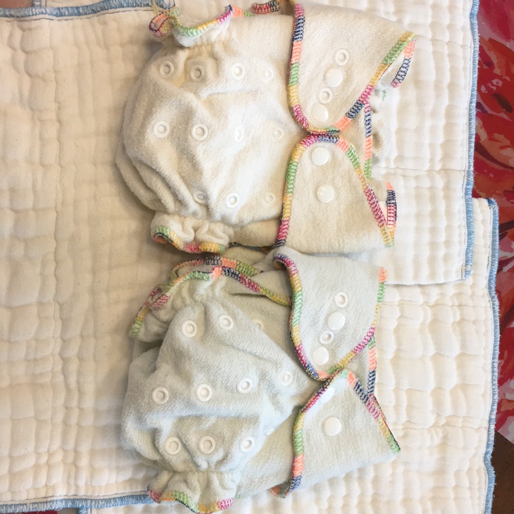 2 hemp and cotton mix heavy wetter diapers
